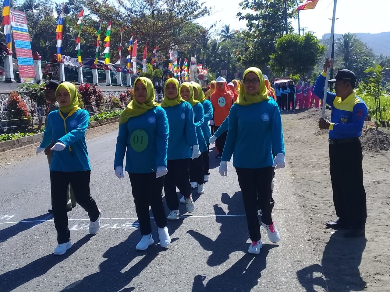 Lomba Gerak Jalan Tingkat SMP/MT\