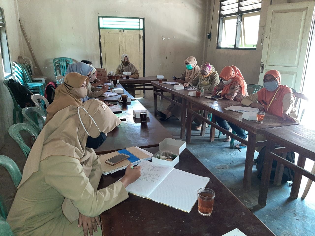 Rapat Pengurus PKK Kecamatan Bruno