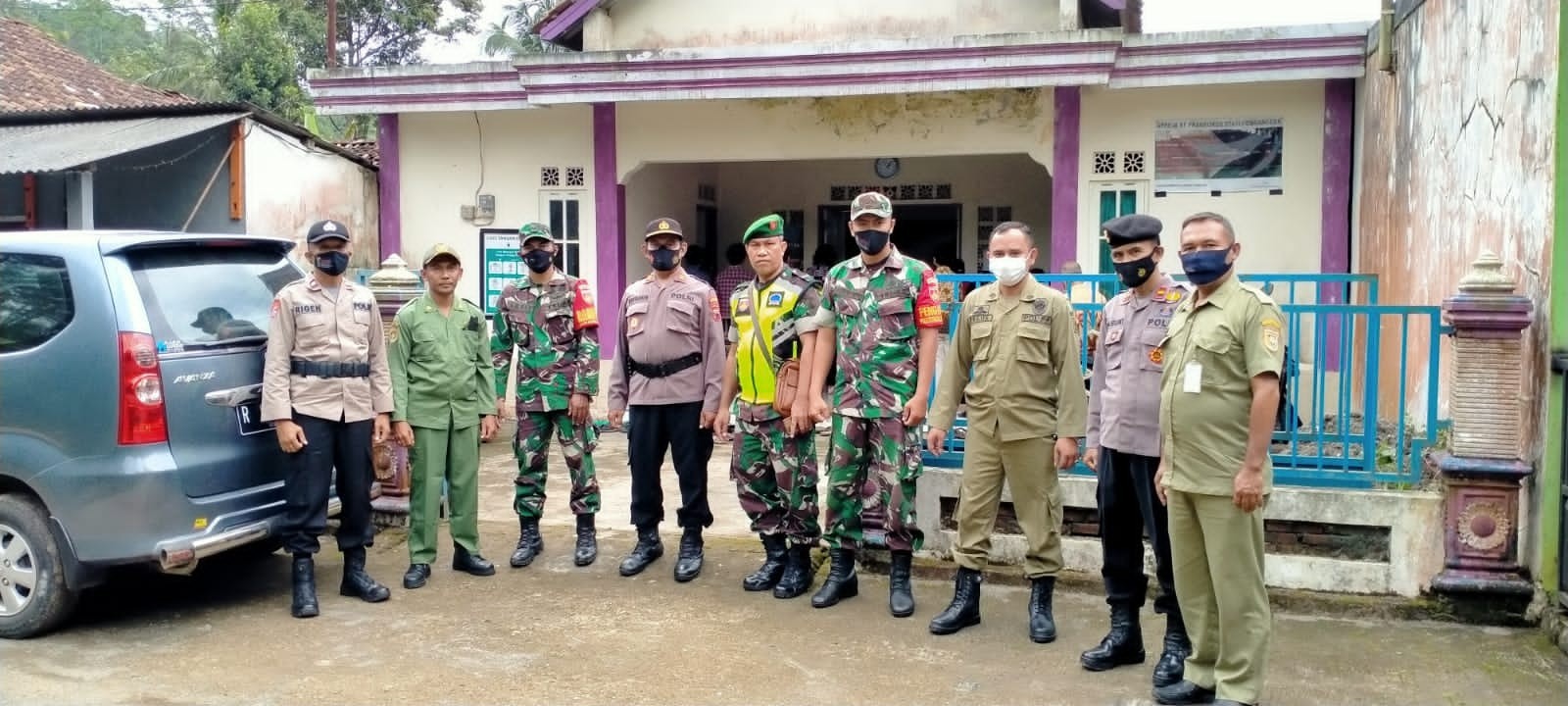 Pengamanan Natal Di Desa Kemranggen