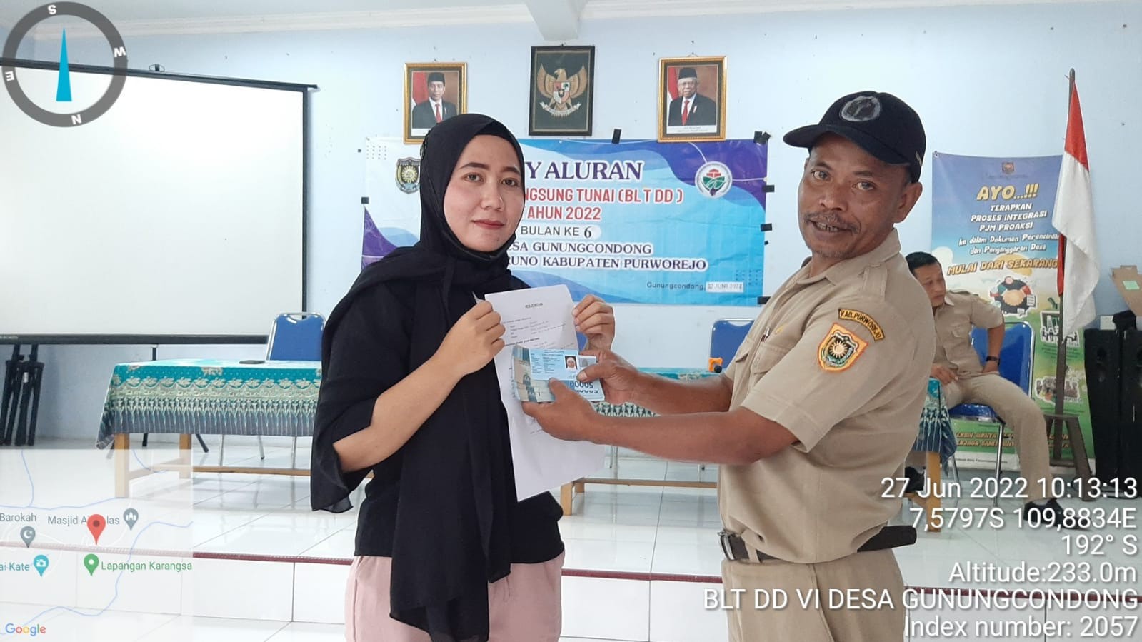 Pembagian DD Langsung Di Desa Condong