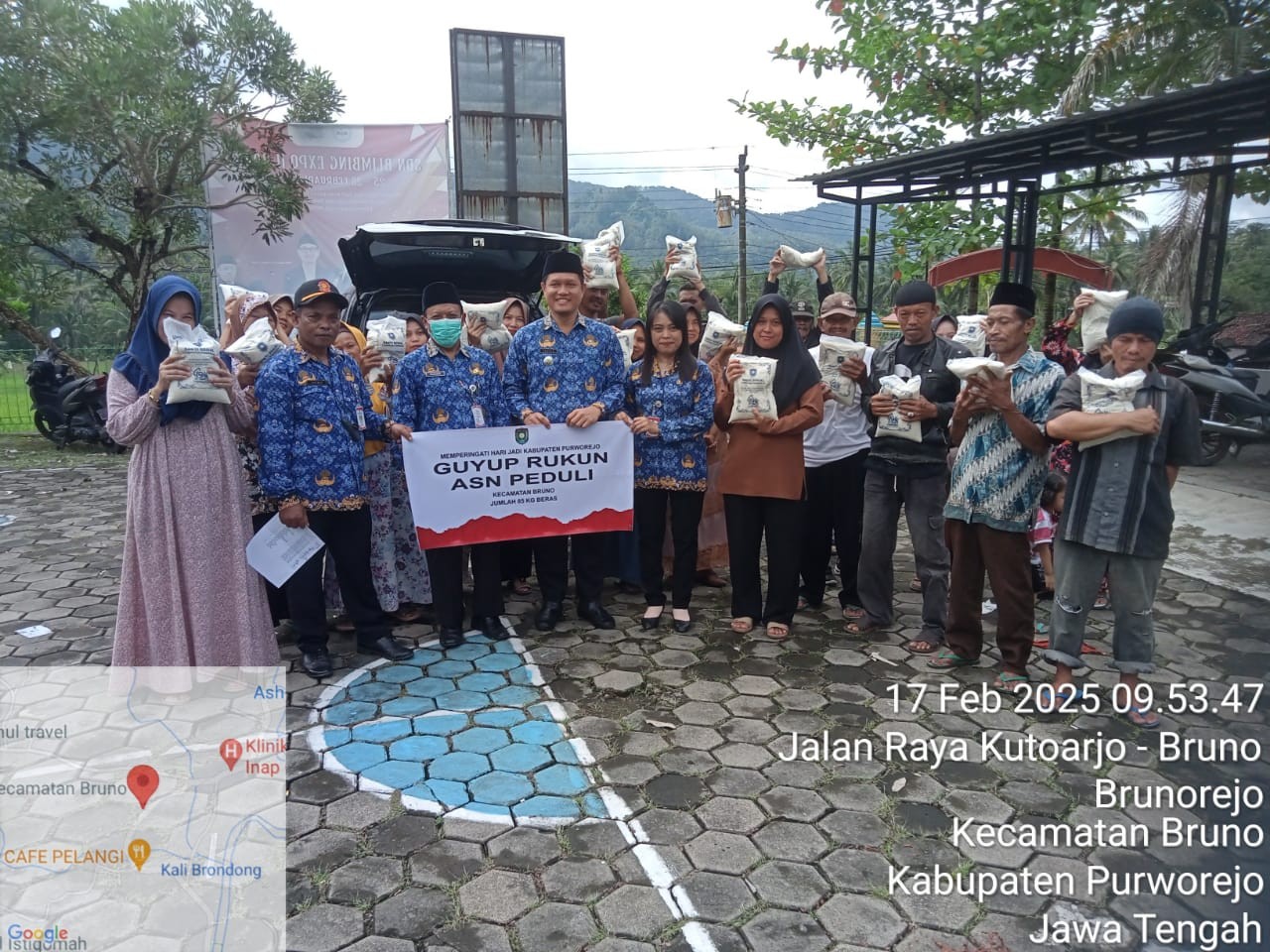 Penyerahan Bansos dalam Rangka Peringatan Hari Jadi Kab.Purworejo