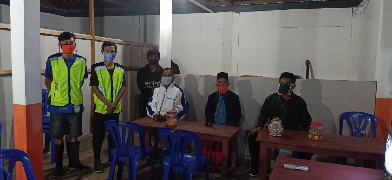 Pemantauan Posko Siaga Covid-19 Di Desa Gunung Condong 