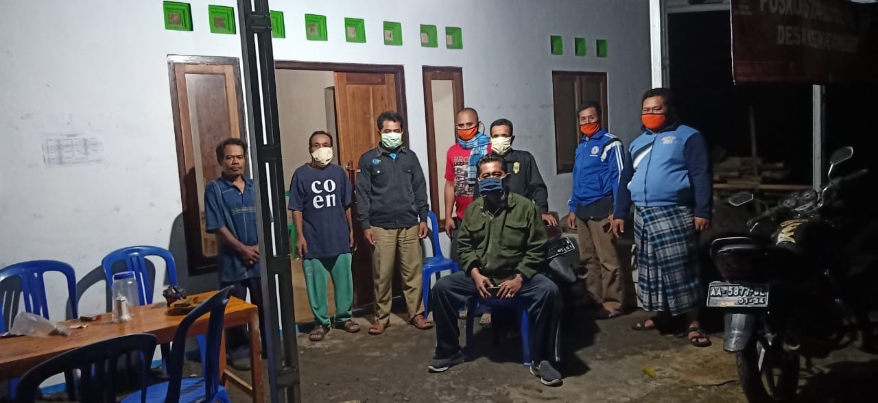 Pemantauan Posko Siaga Covid-19 Di Desa Kemranggen 