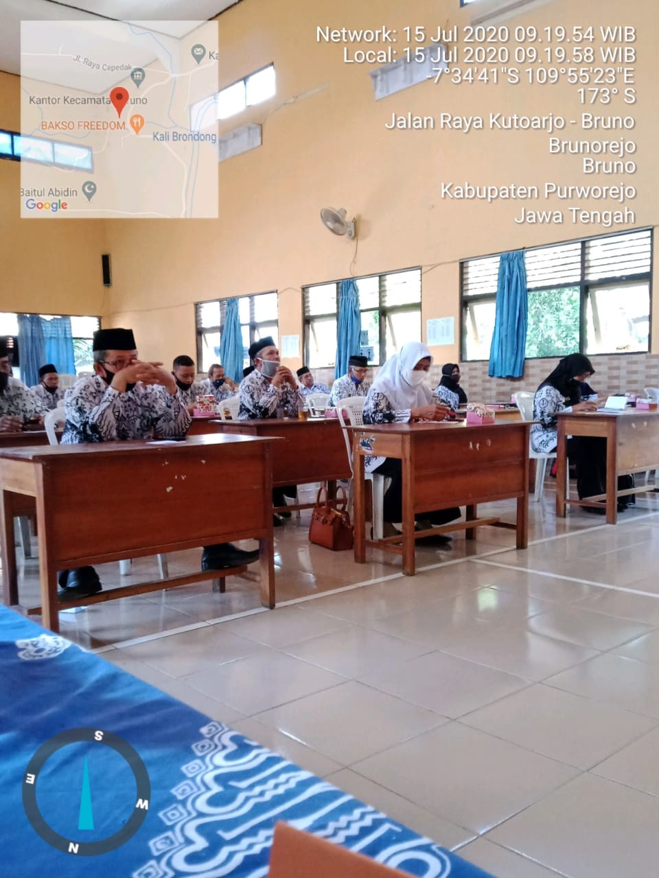 Konferensi XXII Cabang PGRI Kecamatan Bruno 