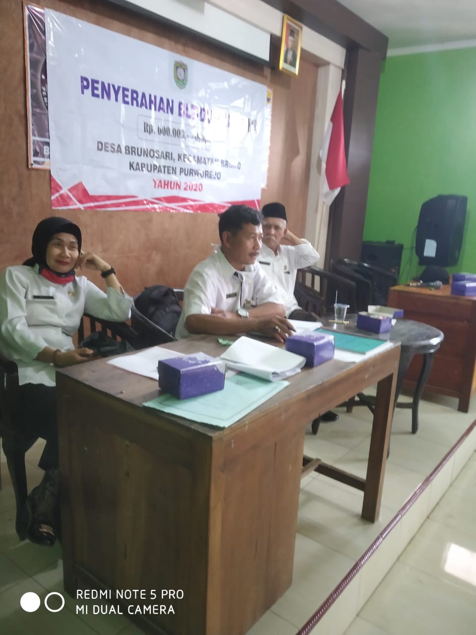 Pembinaan Administrasi Desa Brunosari, Kecamatan Bruno