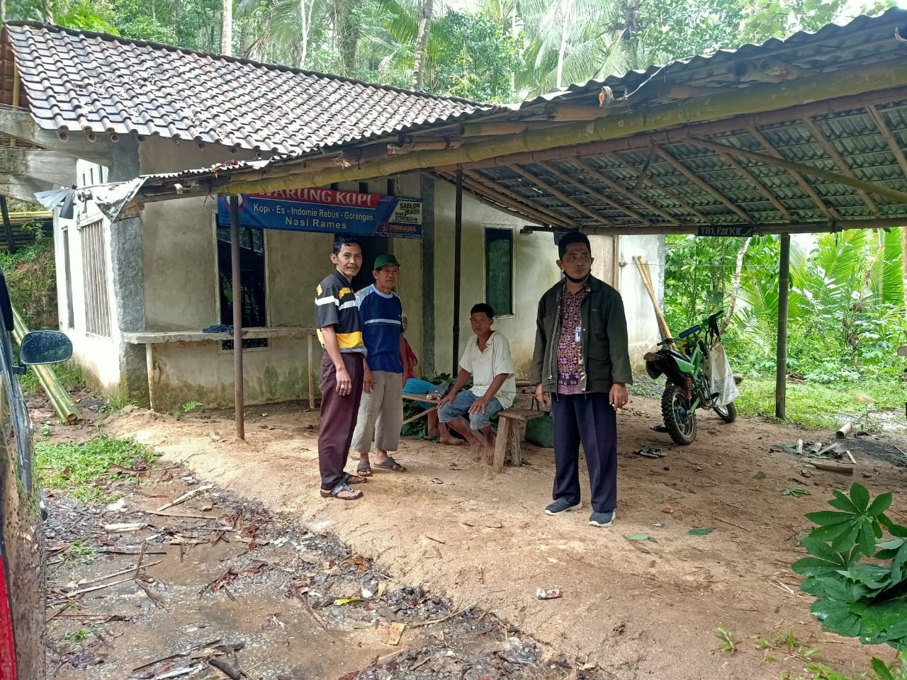 Monev Pembangunan Area Persimpangan di Curug Muncar 