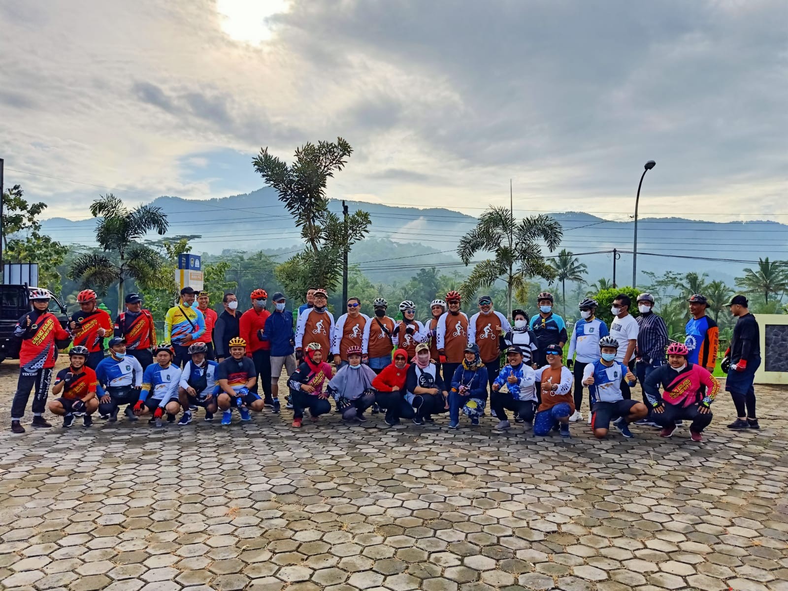 Gowes Bersama Bupati Purworejo, Dalam Rangka Monitoring Desa Wisata