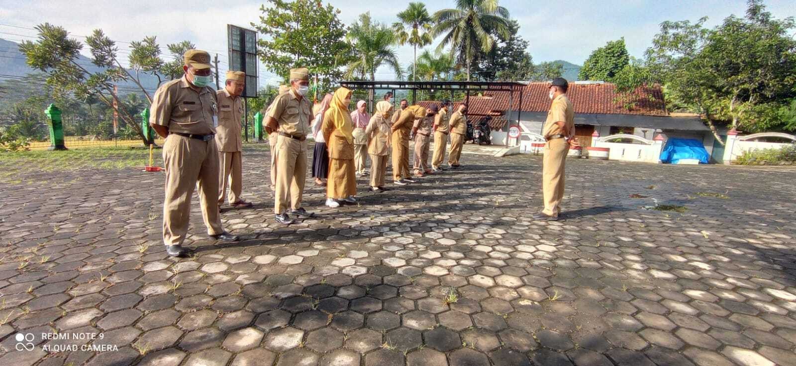 Apel Pagi Karyawan dan Karyawati Kec. Bruno