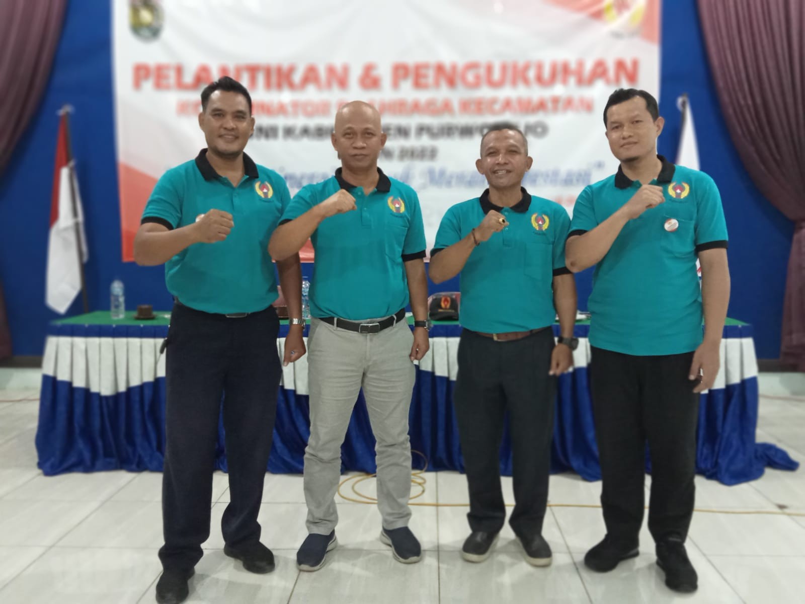 Pelantikan Pengukuhan Koordinator olahraga ( Kecamatan )