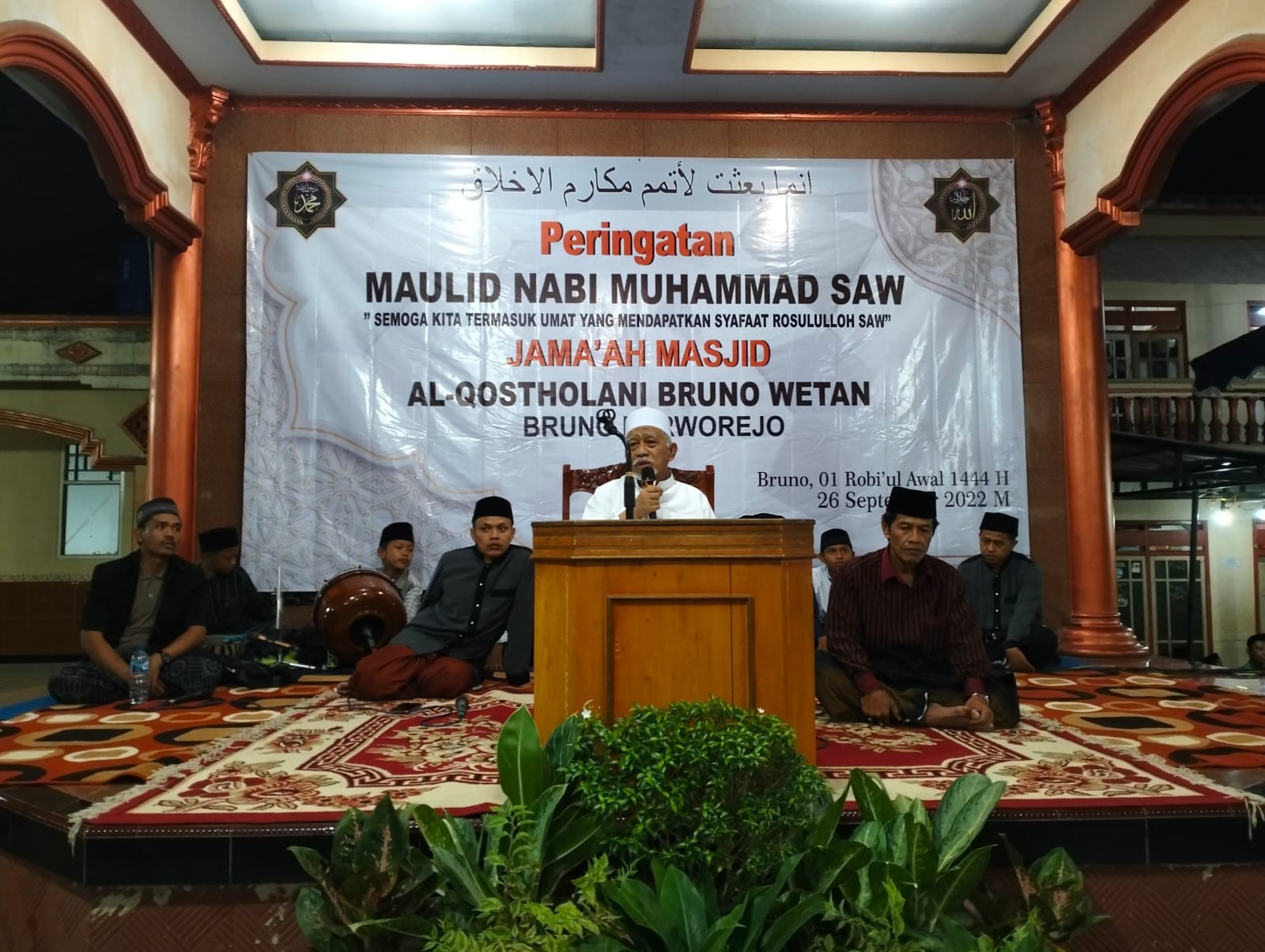 Maulid Nabi Muhammad SAW di Desa Brunorejo