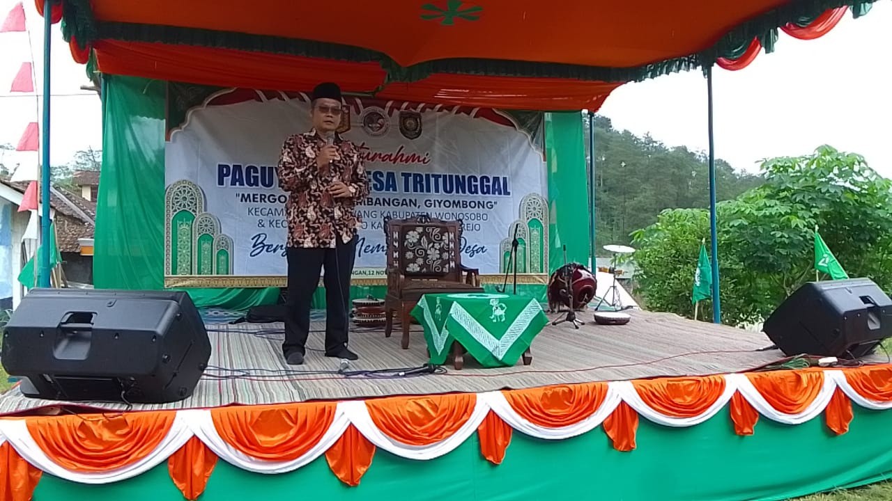 Sambutan Camat Bruno dalam Rangka Silaturahmi Paguyuban Desa Tritunggal 