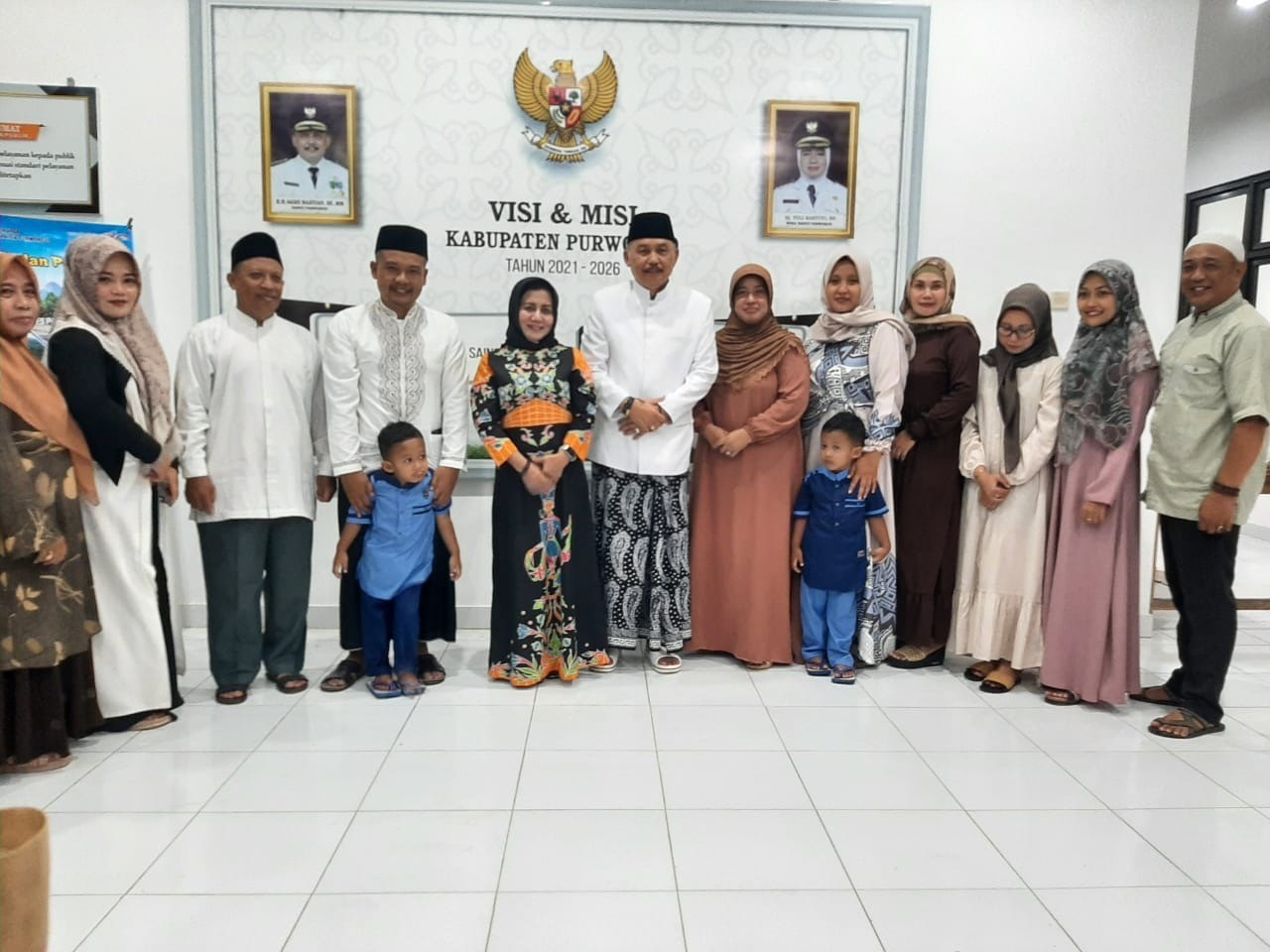 Buka Bersama di Kecamatan Bersama bupati dan wakil Bupati Purworejo