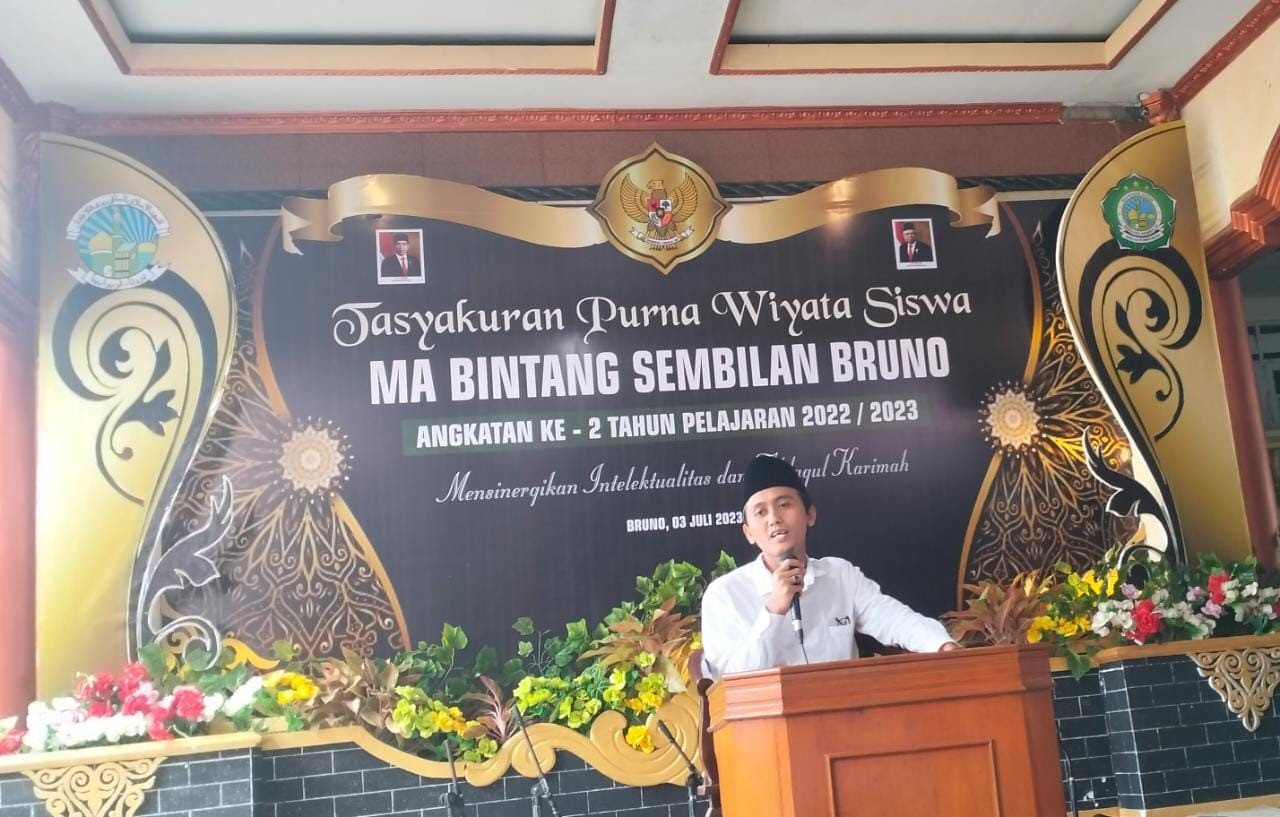 Tasyakur Perpisahan MA Bintang Sembilan Bruno