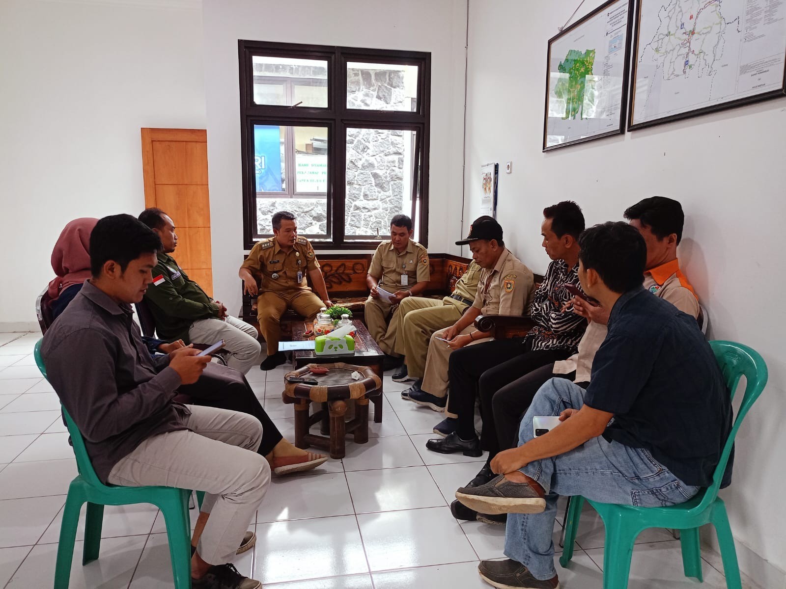 Rapat Koordinasi persiapan monitoring Dana Desa ( DD )