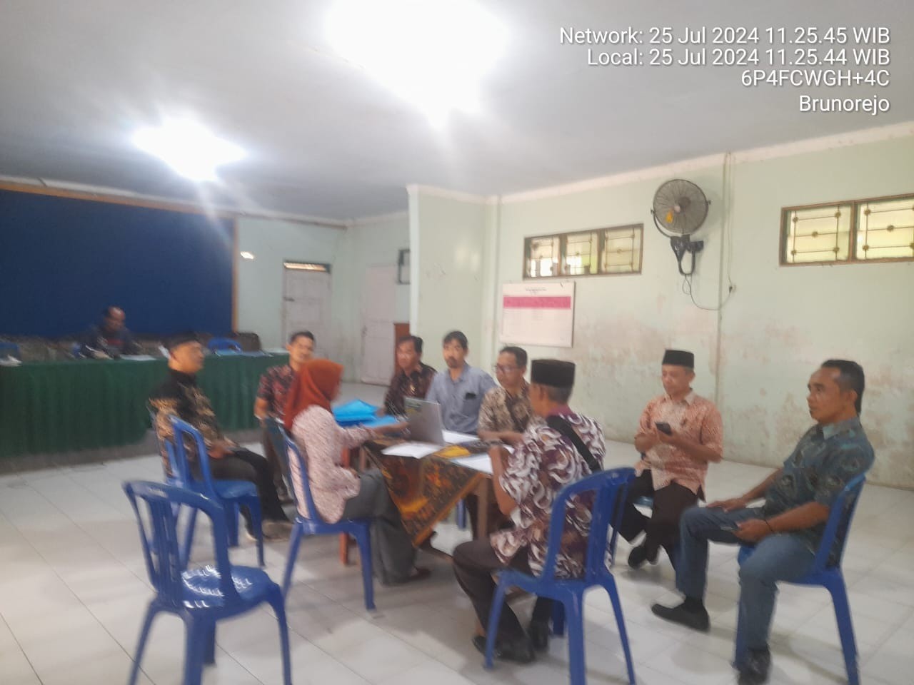 Monitoring Evalap DD Tahap I Th 2024 di Desa Brunorejo