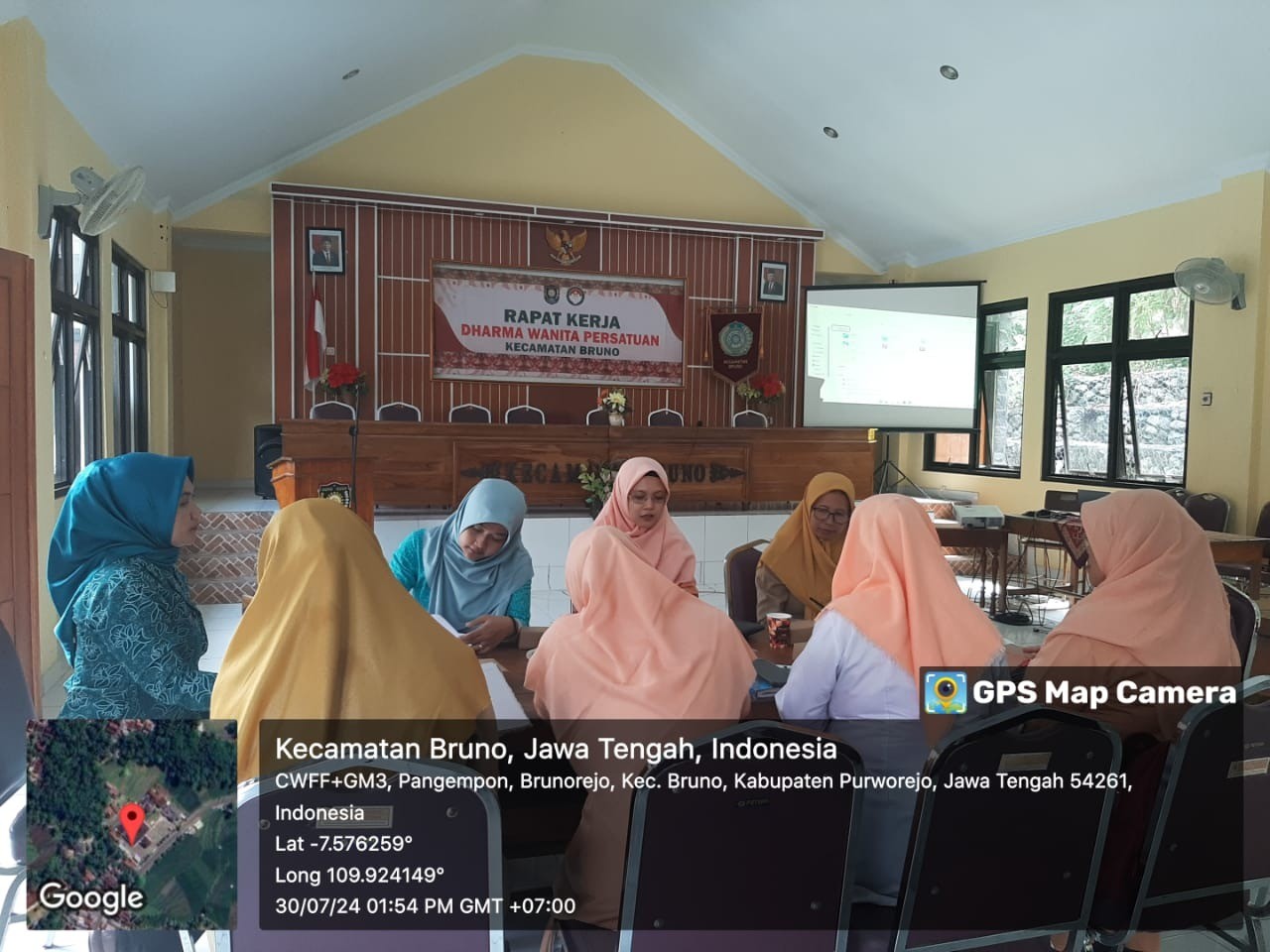 Rapat Kerja Dharma Wanita Persatuan Kecamatan Bruno