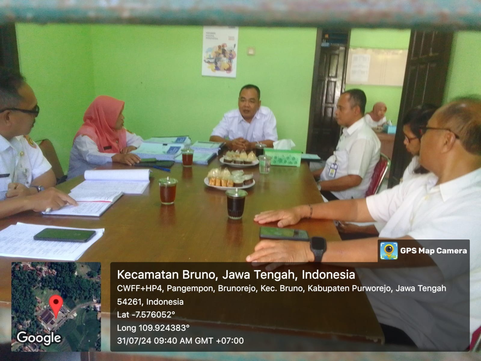 Monitoring BUMDESMA di UPK Kec. Bruno dengan DP3PMD