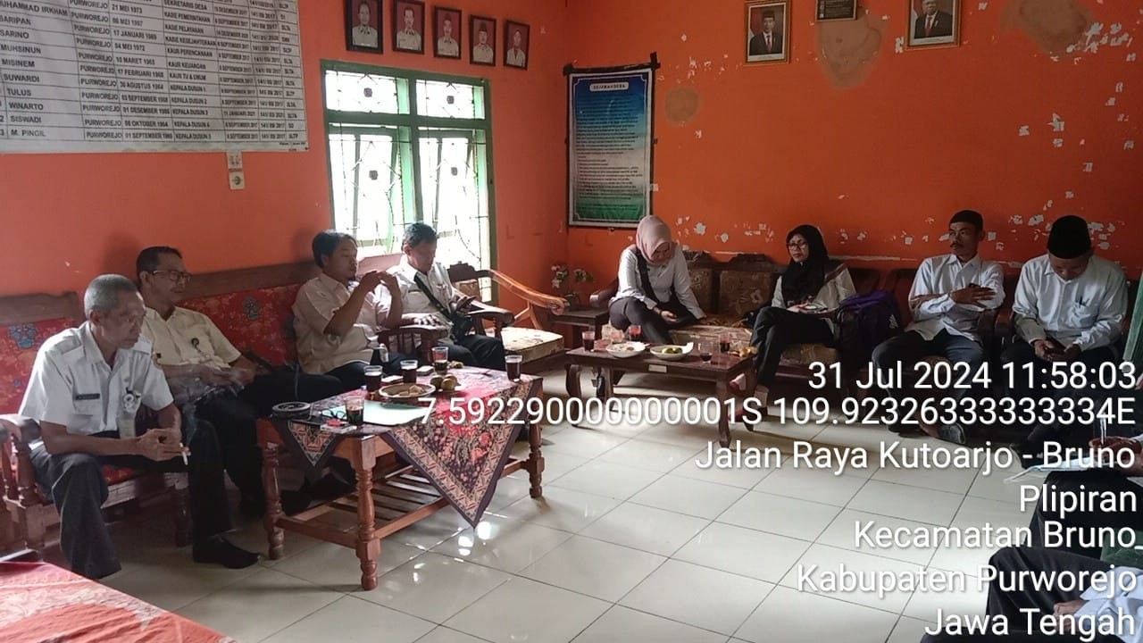 Monitoring DD Tahap I TH 2024 dan Pembinaan di Desa Plipiran