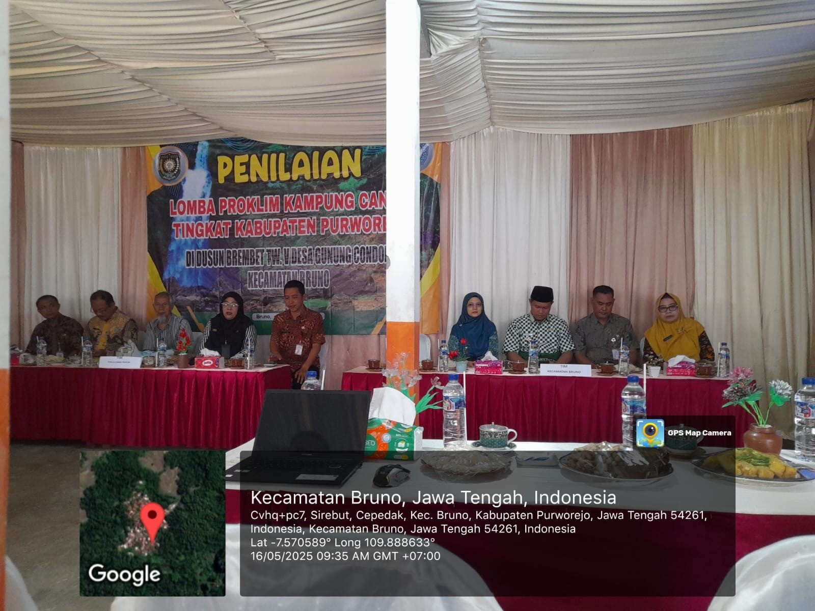 Penilaian Lomba Proklim Kampung Cantik Tingkat Kabupaten