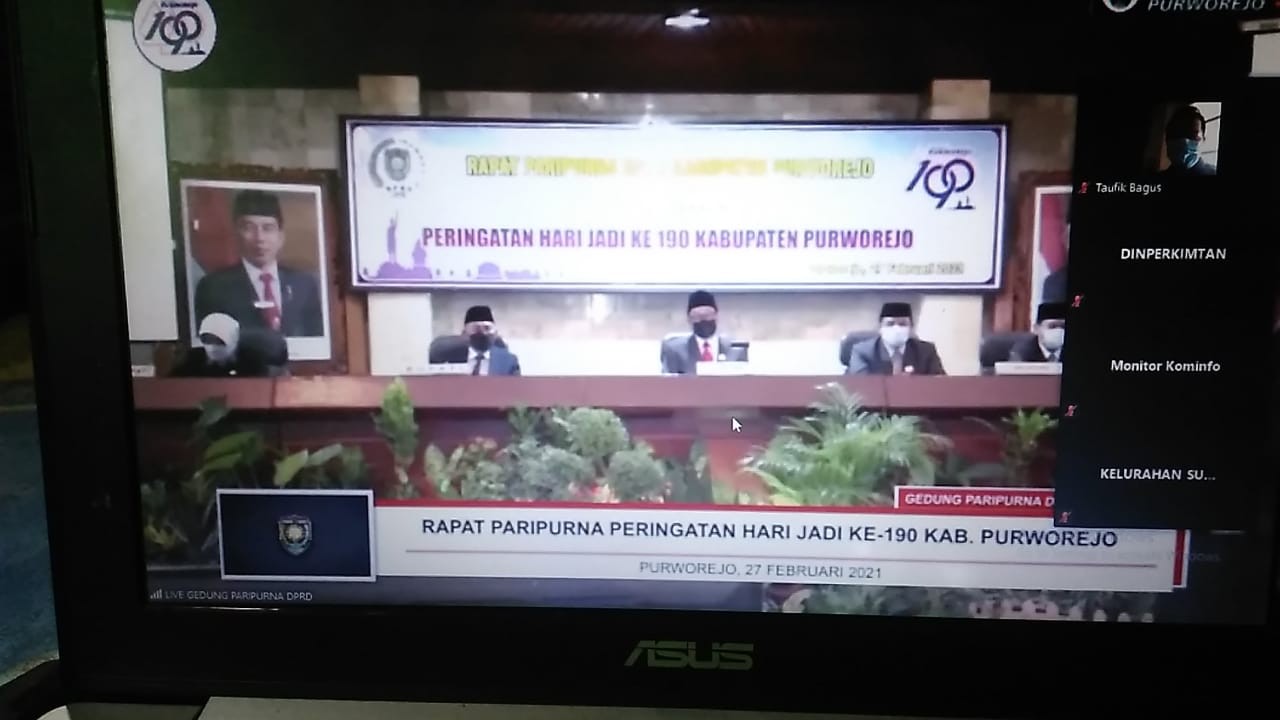 Rapat Paripurna Hari Jadi Kabupaten Purworejo Ke-190